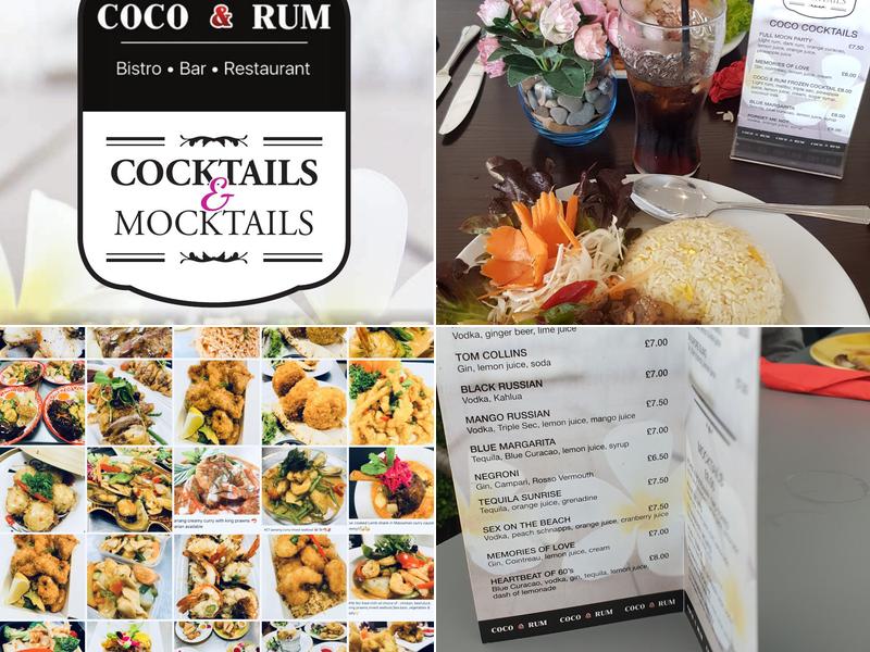 Coco & Rum Menu