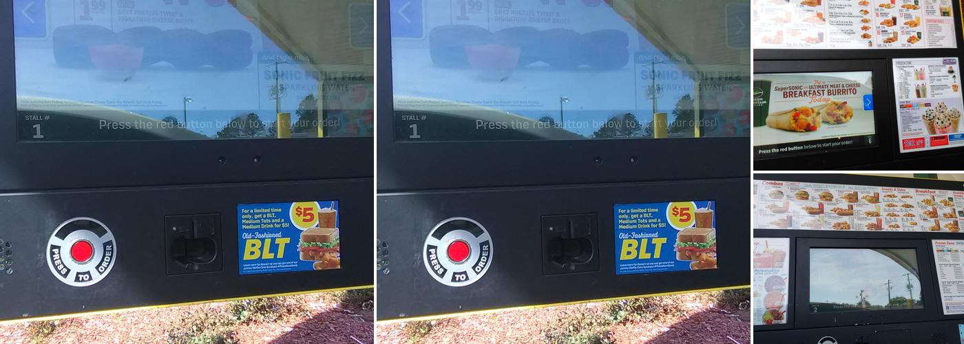 Sonic Drive-In Menu