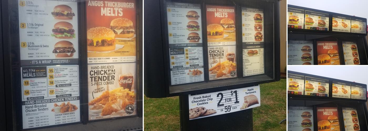 Hardee’s Menu