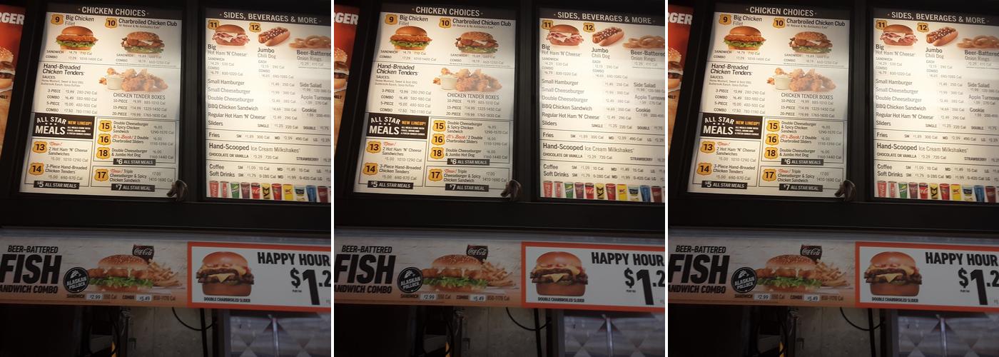 Hardee’s Menu