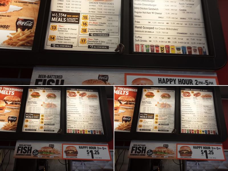 Hardee’s Menu