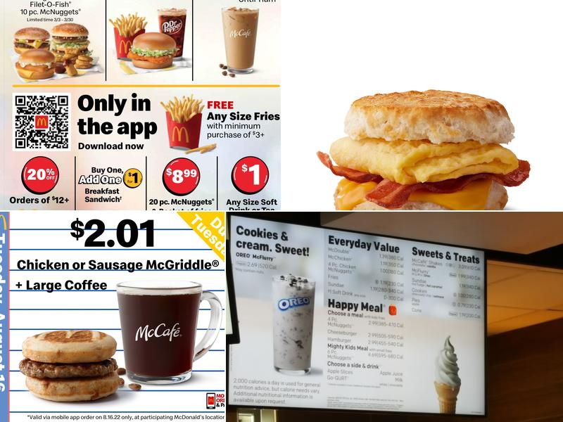 McDonald's Menu