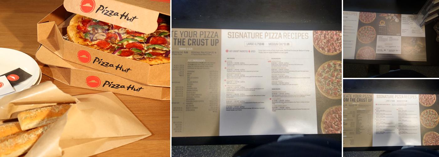Pizza Hut Menu