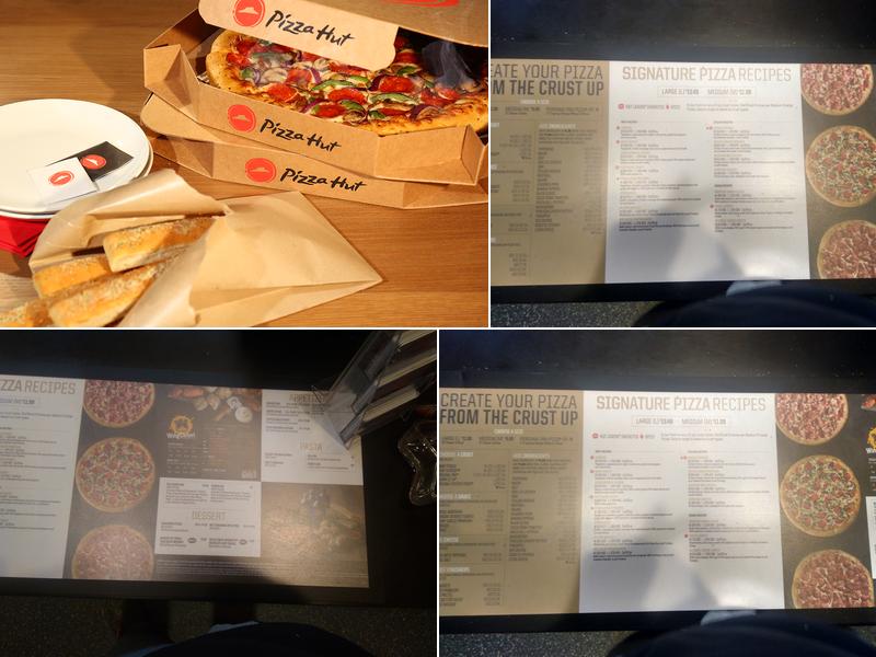 Pizza Hut Menu