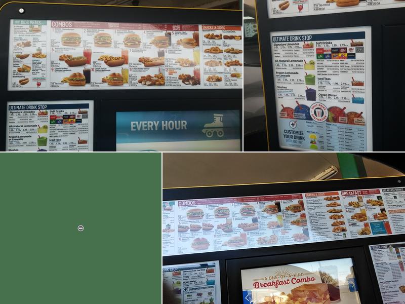 Sonic Drive-In Menu