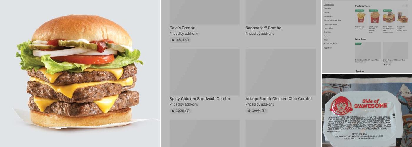 Wendy's Menu