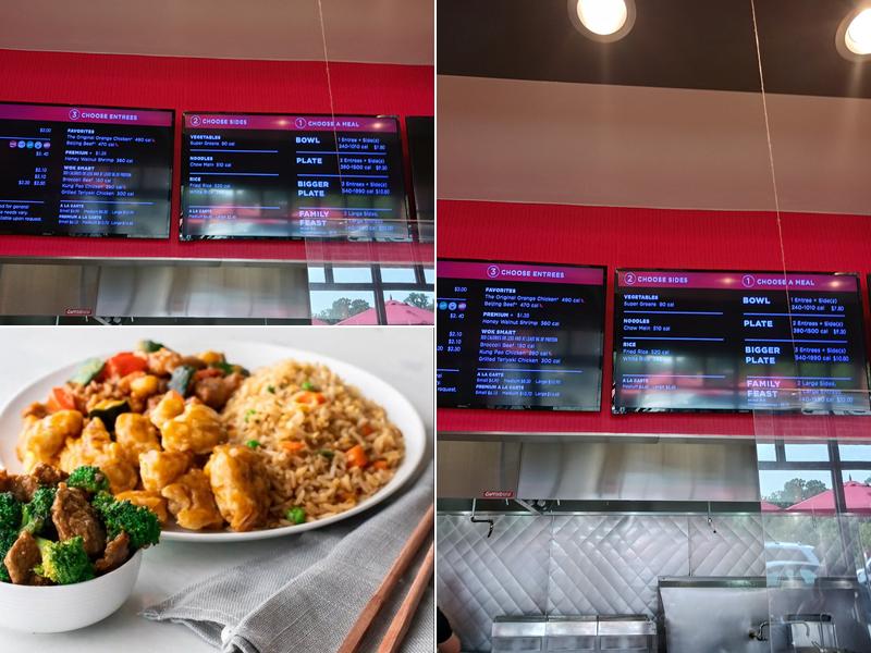 Panda Express Menu
