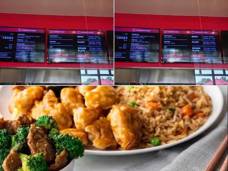 Panda Express Menu