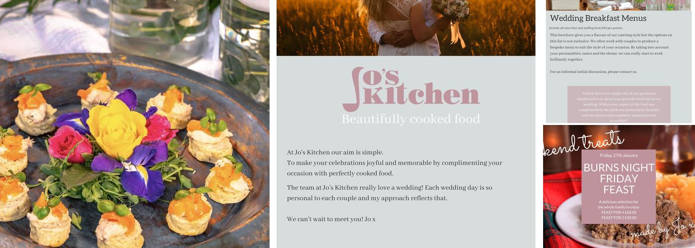 Jo's Kitchen Menu