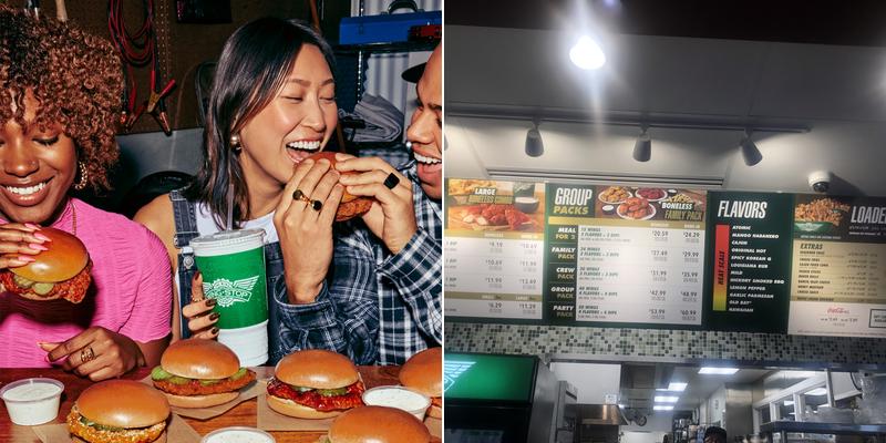 WingStop Menu