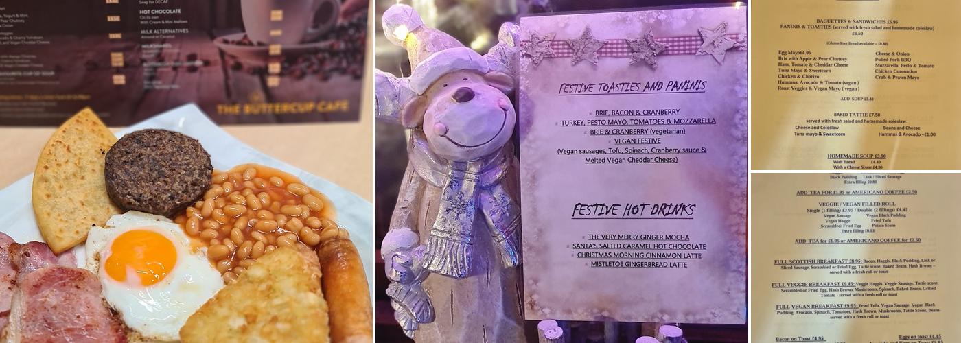 Buttercup Cafe North Berwick Menu