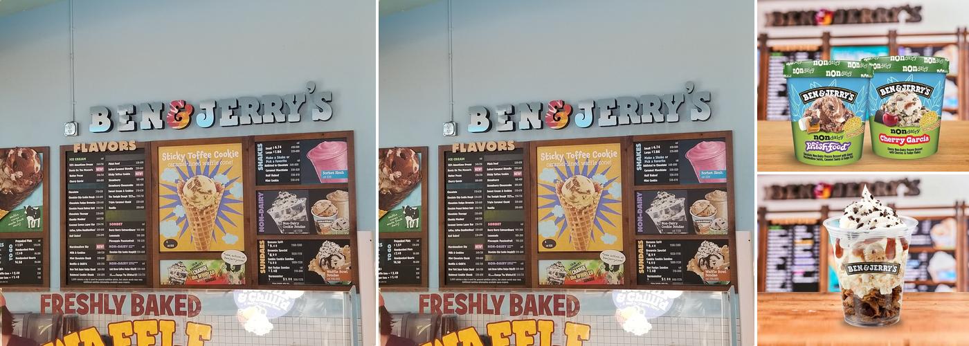 Ben & Jerry’s Menu