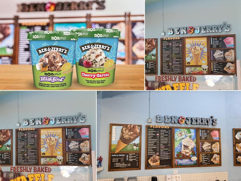 Ben & Jerry’s Menu