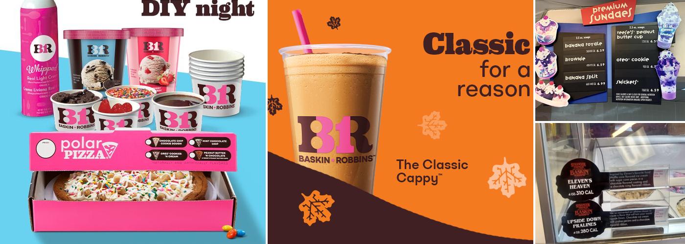 Baskin-Robbins Menu