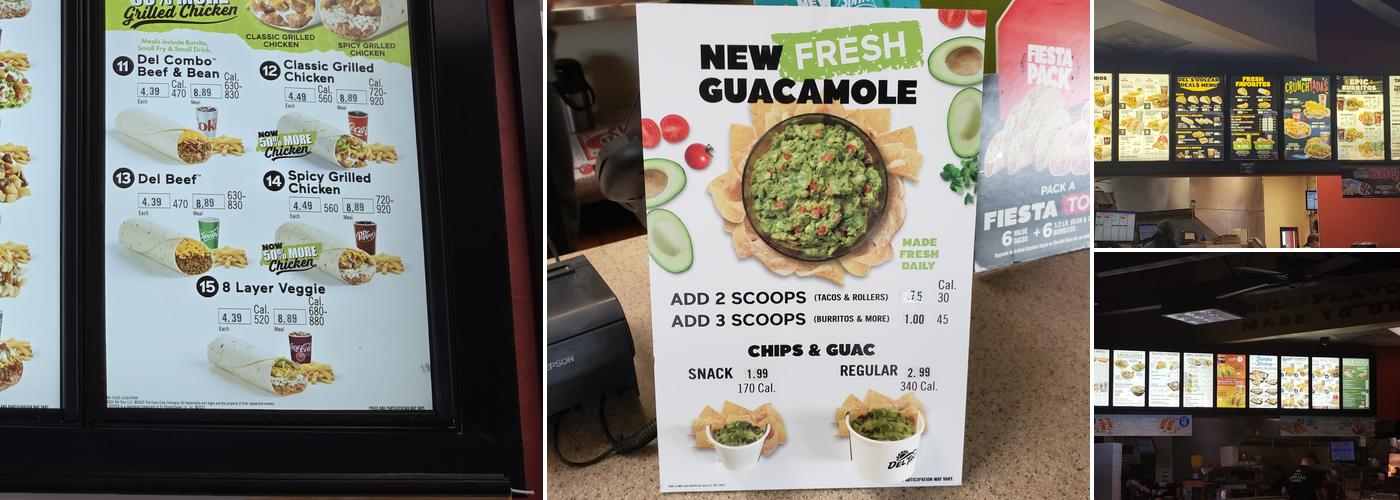 Del Taco Menu