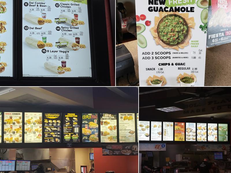 Del Taco Menu