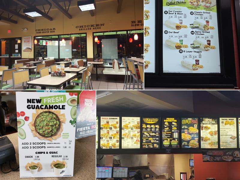 Del Taco Menu