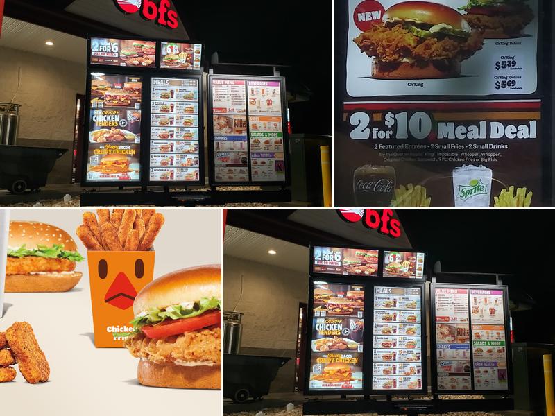 Burger King Menu