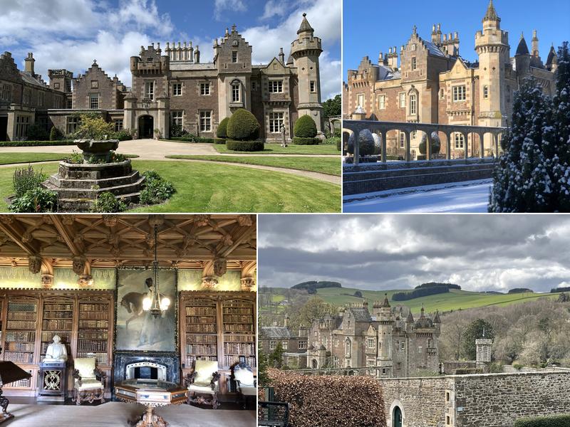 Abbotsford The Home Of Sir Walter Scott