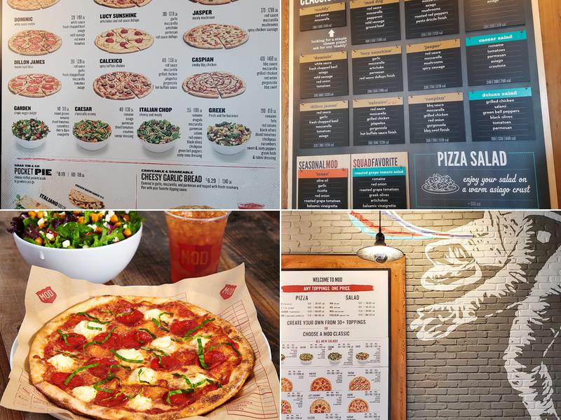 MOD Pizza Menu