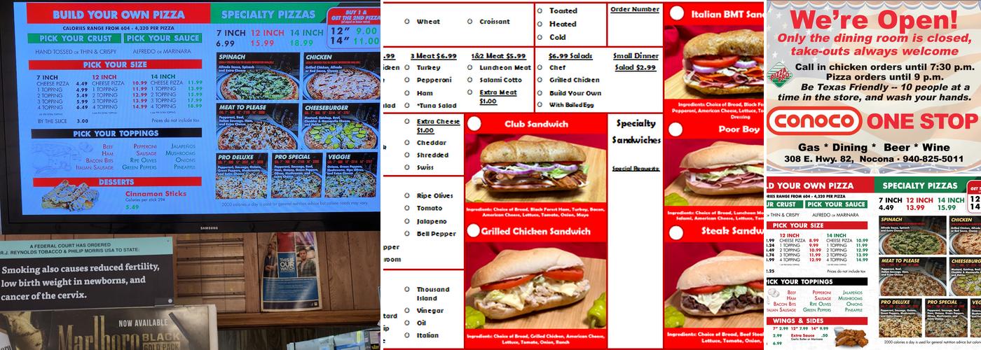 Pizza Pro Menu