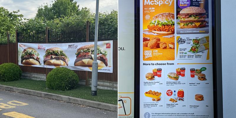 McDonald's Menu