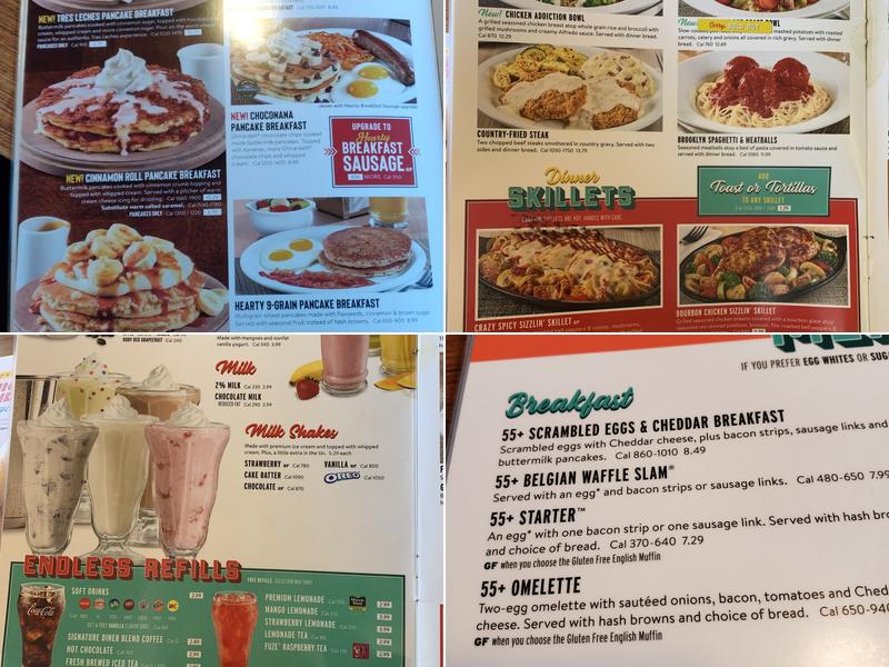 Denny's Menu