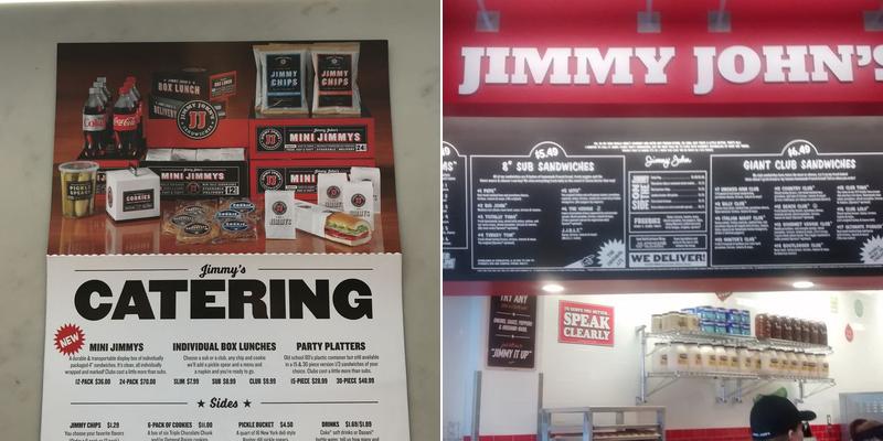 Jimmy John's Menu