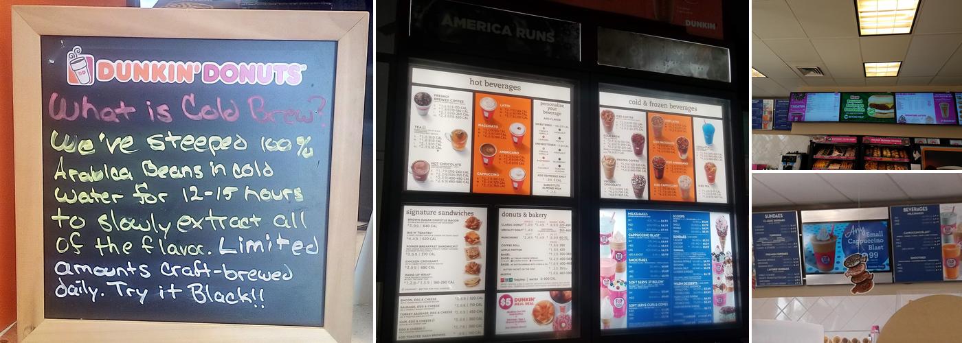 Dunkin' Menu