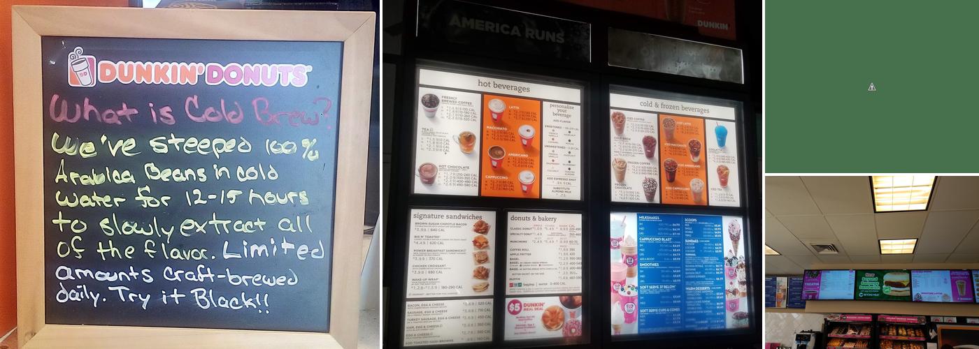 Dunkin' Menu