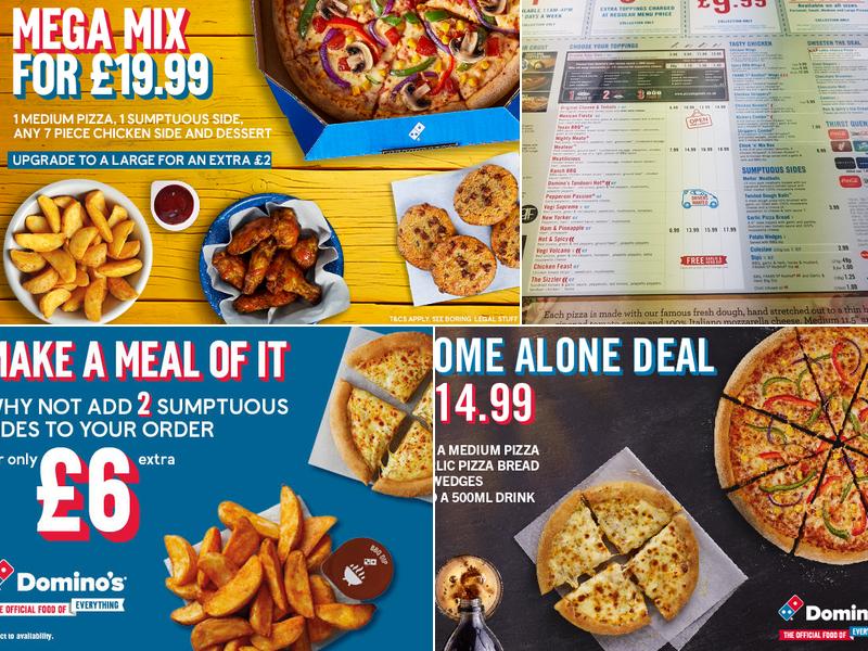 Domino's Pizza - Reading - Tilehurst Menu
