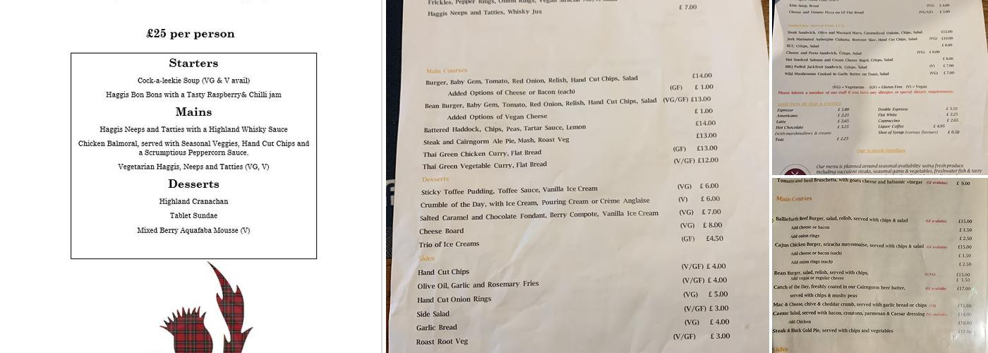 The Winking Owl, Craft Ale Pub & Bar Menu