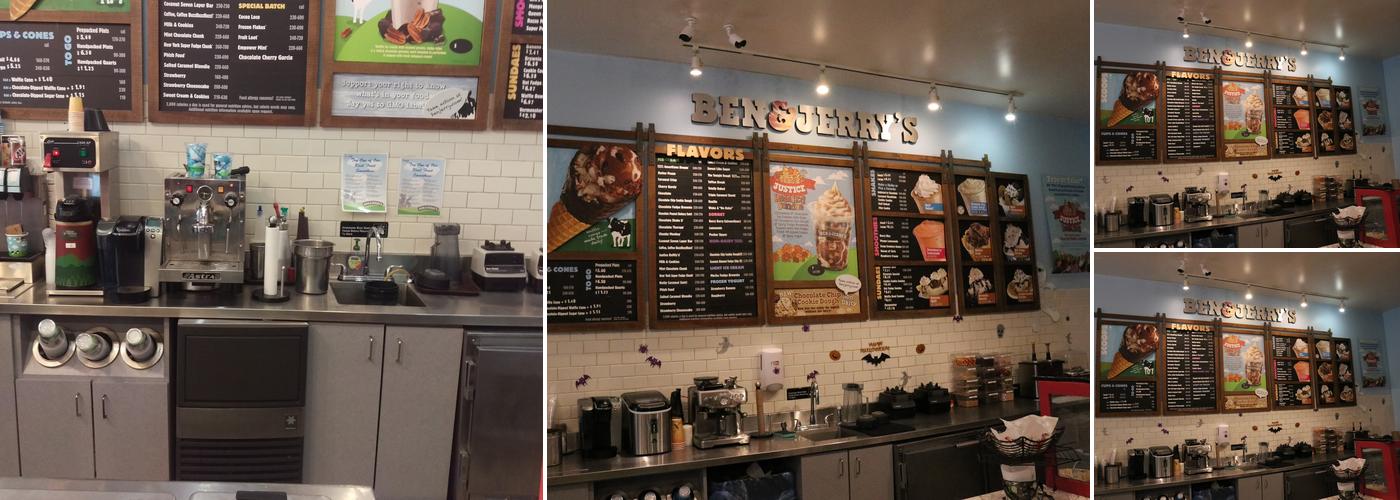 Ben & Jerry’s Menu