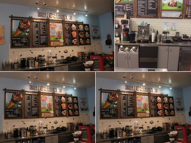 Ben & Jerry’s Menu