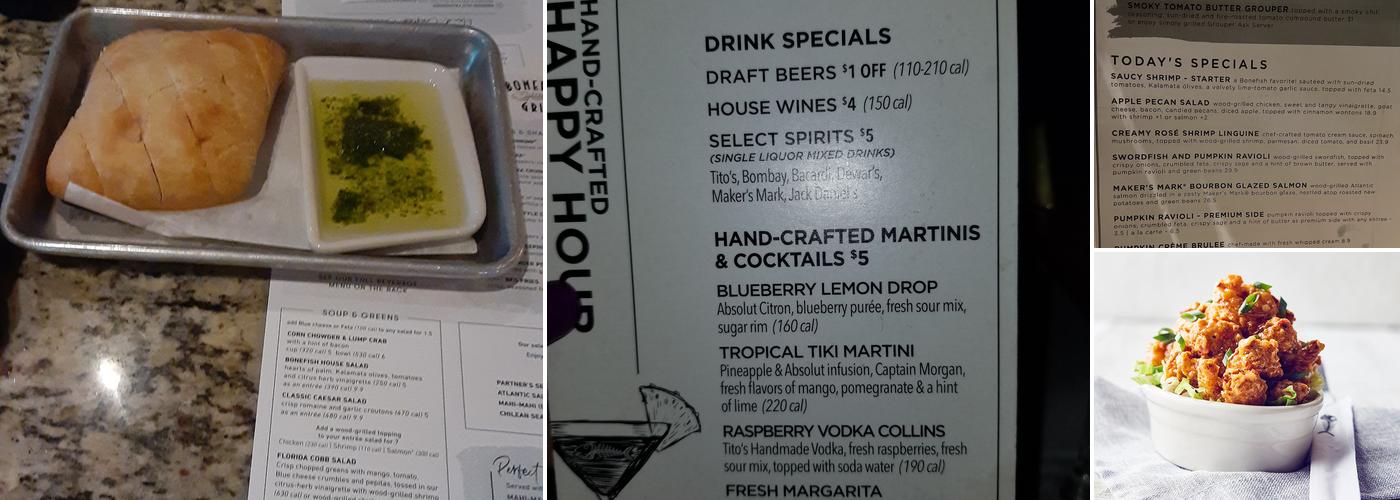 Bonefish Grill Menu