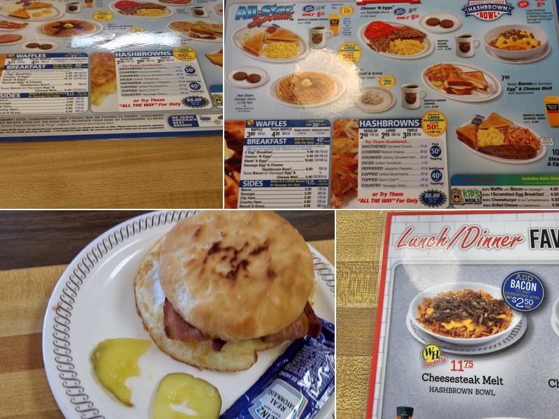 Waffle House Menu