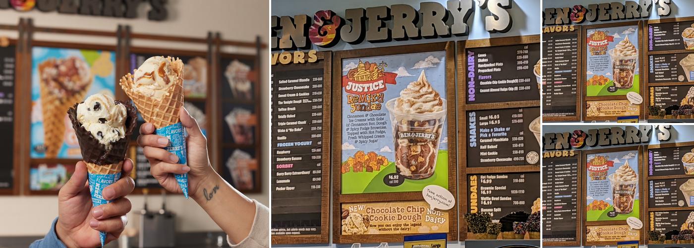 Ben & Jerry’s Menu