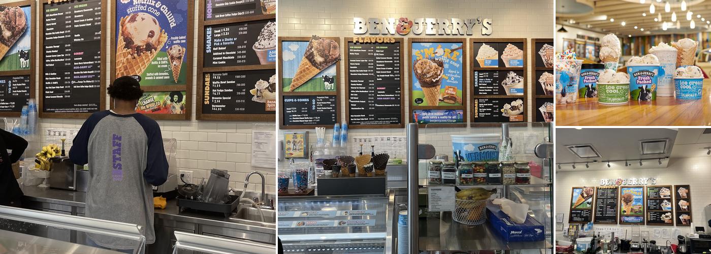 Ben & Jerry’s Menu