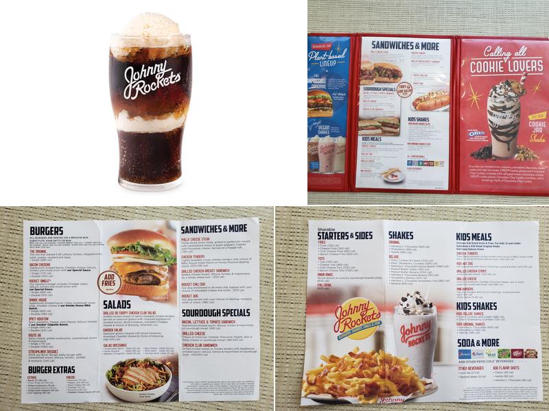 Johnny Rockets Menu