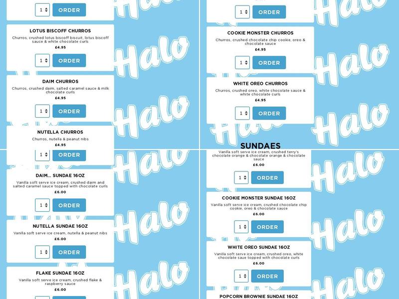 Halo Menu