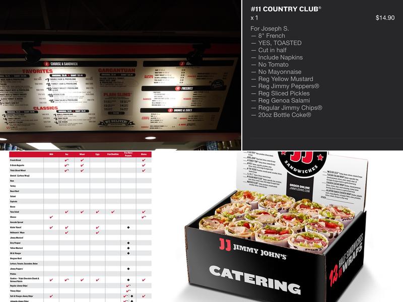 Jimmy John's Menu