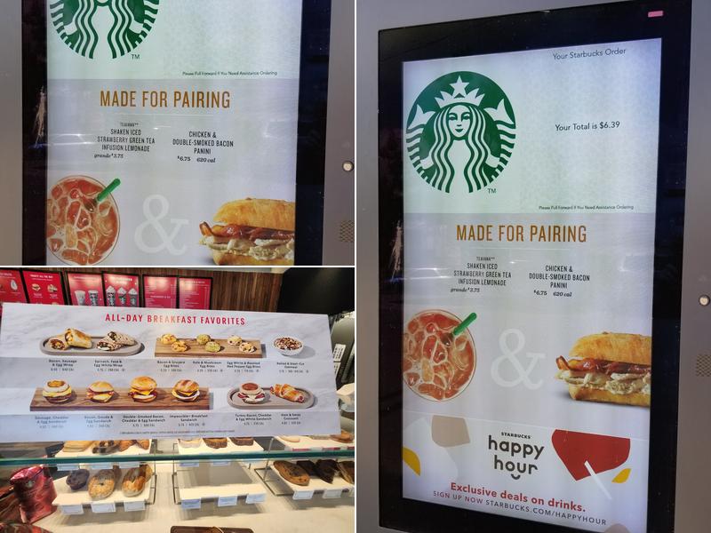 Starbucks Coffee Company Menu