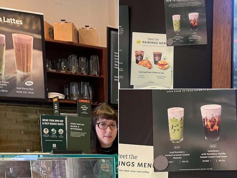 Starbucks Menu