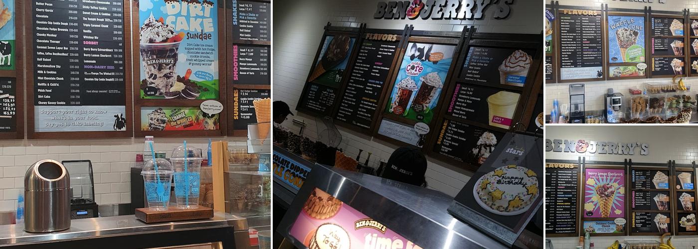 Ben & Jerry’s Menu