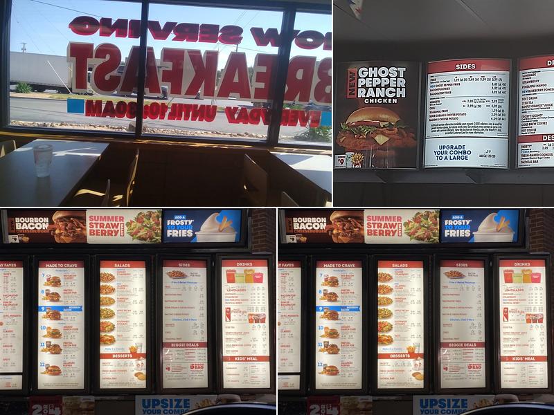 Wendy's Menu