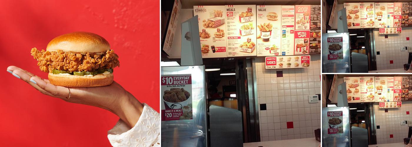 KFC Menu