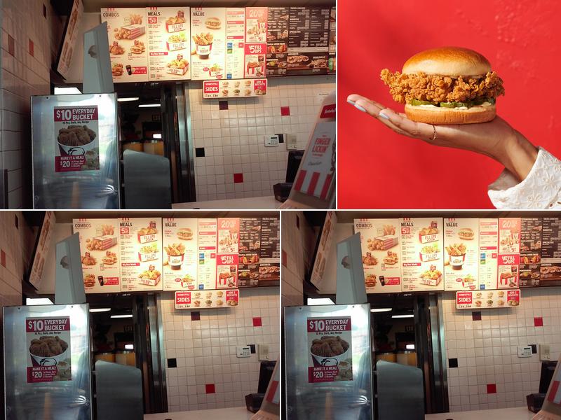 KFC Menu
