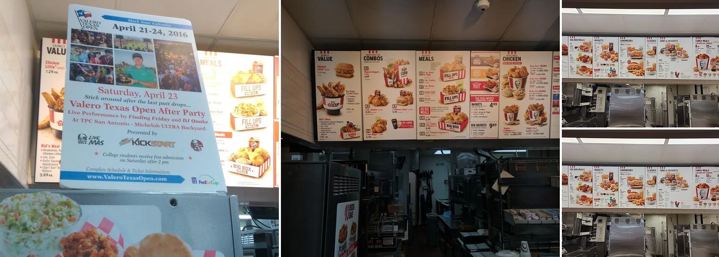 KFC Menu