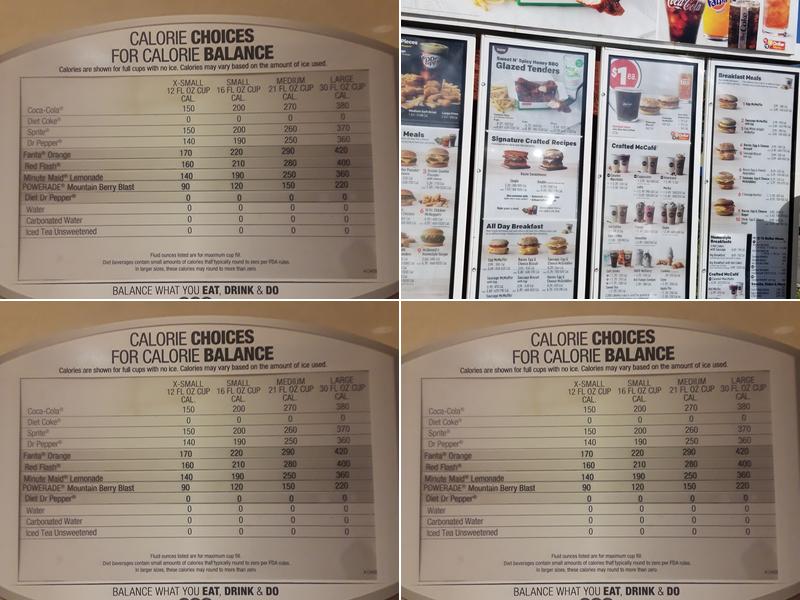 McDonald's Menu
