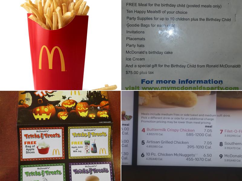 McDonald's Menu